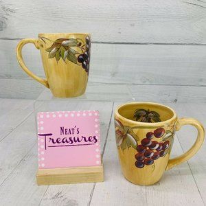 Noble Excellence MERITAGE Mugs Set 2 Flaw